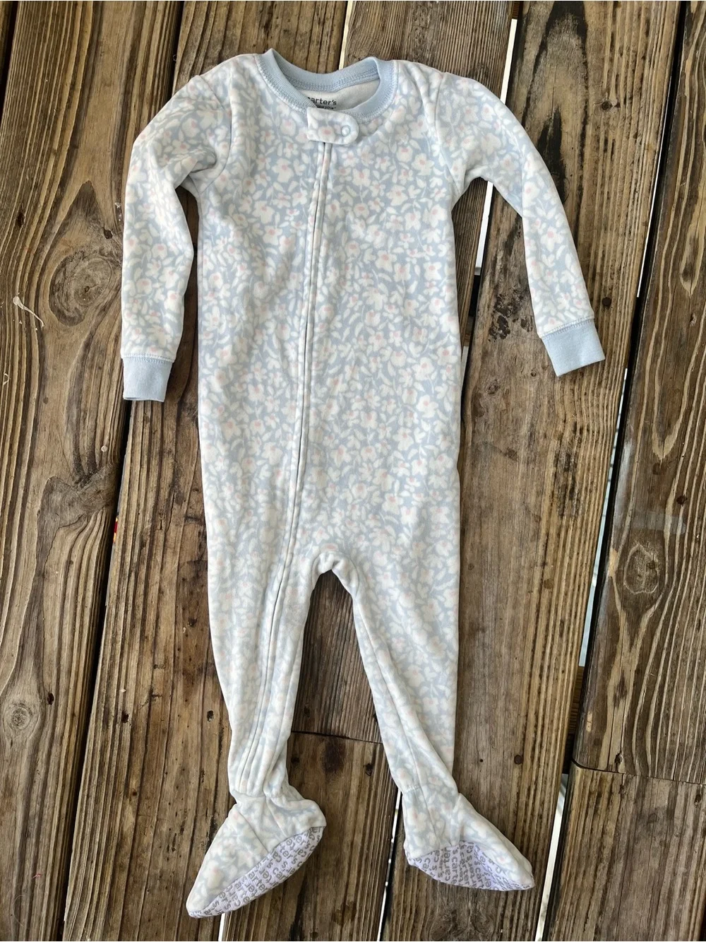 Carter’s footy pajamas